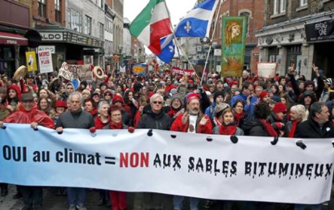 Québec - Oui climat Non bitumineux