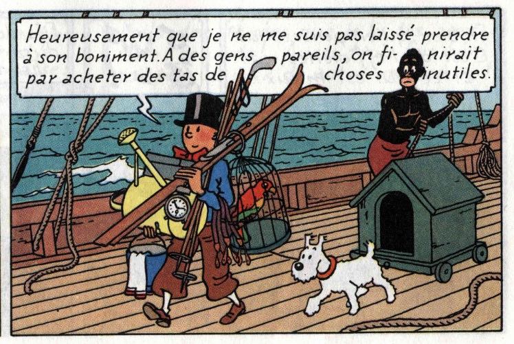 Tintin décroissance