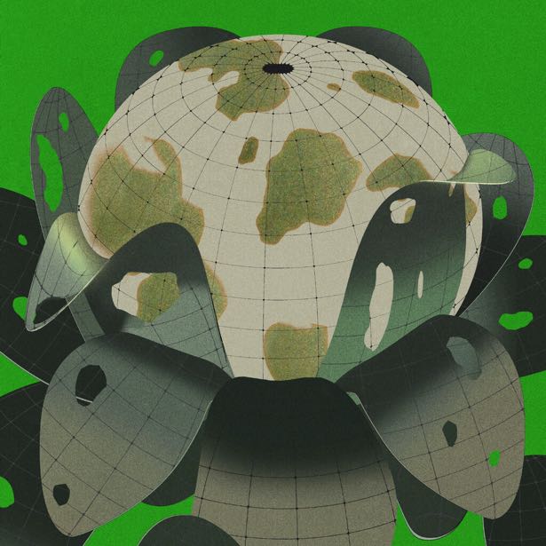 Globe terrestre avalé